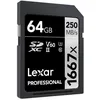 Image de Carte SDXC - LEXAR - 64 Go - 250 Mo/s - Classe 10 - UHS-II U3