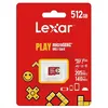 Image de Carte mémoire micro SD Lexar MICROSDXC 512GO PLAY SPECIAL GAMING 205MO/SEC