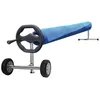 Image de Support Enrouleur de Bâche Kokido Thor 59x72 cm avec Roues Incluses