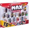 Image de ZURU MAX Build More - Pack 15 mini figurines compatibles LEGO multicolore dès 3 ans