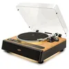 Image de Platine vinyle avec enceintes intégrées   Marley - Soul Rebel   Bluetooth In & Out   Design Bambou et durable