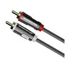 Image de Câble audio MONSTER CABLE 2RCA mâle - 2RCA mâle 15 m Noir