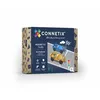 Image de Carreaux Magnétiques - CONNETIX - Pack Voiture - 2 Pièces - Roues en Caoutchouc - Design Unique
