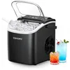 Image de Machine à Glaçons EUHOMY 1.2L-9 Glaçons en 6 min 12kg/24h Compacte Silencieuse Autonettoyante Idéale Maison-Bar-Camping
