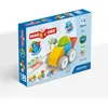 Image de Blocs magnétiques - GEOMAG - Magicube 308 - 10 pièces - Formes variées - Véhicules - Plastique recyclé
