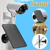 Image de Panneau solaire - MOMOTOU - 10W - 5V - Câble 300cm - Compatible caméras de surveillance