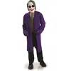 Image de Déguisement Joker Dark Knight - Rubies - Enfant - Violet - Imprimé Gilet Chemise Cravate - Demi-masque