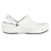Image de Sabots Crocs Bistro Blancs pour Adultes - Confortables et Antidérapants