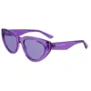 Image de Lunettes de soleil - Karl Lagerfeld - KL6100S-516 - Violet - Oversize - Protection UV 4