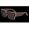 Image de Lunettes de Soleil KARL LAGERFELD KL6142S 55/17/145 246 LIGHT BROWN INJECTED CP UNISEX KL6142S LIGHT BROWN SUN 55 17 145