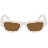Image de Lunettes de Soleil - KARL LAGERFELD - KL6141S - Aviator - Blanc - Femme