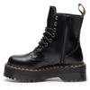 Image de Boots Plateforme Jadon - DR MARTENS - Noir - Lacets - Mixte - Talon Plat