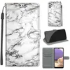 Image de Housse Étui pour Samsung Galaxy A32 5G Prime PU Cuir et TPU Doux Belle Motif Portefeuille Magnétique Support Dragonne -V13