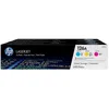 Image de Pack de 3 cartouches de toner trois couleurs HP 126A (CF341A) authentiques pour HP LaserJet Pro CP1025
