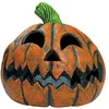 Image de Citrouille dHalloween en résine 29 x 27 cm