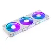 Image de Ventilateurs de boîtier - Phanteks - D30 PWM - Flux dair inversé - D-RGB - Pack de 3 - 140mm - Blanc