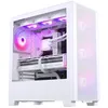 Image de Tour midi Phanteks Phanteks XT Pro Ultra Tempered Glass Windows D-RGB - weiß Boîtier Boîtier gaming Boîtier PC blanc