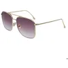 Image de Lunettes de soleil - Victoria Beckham - VB202S-712 - Couleur or - Monture métal - Protection UV 2