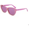 Image de Lunettes de soleil - Karl Lagerfeld - KL6103S-664 - Couleur rose - Verres bleus - Protection catégorie 3
