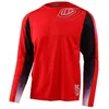 Image de Maillot Troy Lee Designs - Hommes - Rouge - Manches courtes - VTT - Respirant