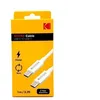 Image de Câble USB-C - KODAK - 1 M - 5V/2A - Transfert rapide - Recharge efficace - Compatible Android
