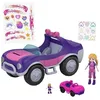 Image de Polly Pocket - La Voiture Secrete - Inclut 1 Vehicule Et 1 Micro-Vehicule. 2 Figurines -7 Cm Et 2.5 Cm- Et Des Accessoires en occasion ou reconditionné