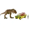 Image de Figurine T Rex Et Vehicule Explorer 4x4 - Jurassic World en occasion ou reconditionné