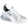 Image de Baskets - Nike - Air Max 270 - Blanc Noir - Textile - Lacets