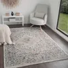 Image de LIVABLISS Tapis de Salon à Poils Courts Doux Vintage Oriental JADE 160x213cm Multicolore/Taupe