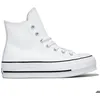 Image de Converse Chaussures Chuck Taylor All Star Lift Leather Hi Blanc - 561676C