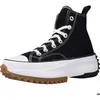 Image de Baskets Converse Run Star Hike Hi Noir Mixte