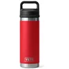 Image de Thermos - YETI - Rambler Bottle Chug - 18 onces - Acier inoxydable - Rouge Rescue