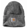 Image de Carhartt - Work in Progress Acrylic Watch Bonnet Homme Black/White - (Taille unique)
