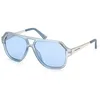 Image de Lunettes de soleil - SKECHERS - SE6119 - Aviator - Bleu opaque - Bleu - Catégorie 3