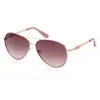 Image de Lunettes de Soleil Guess GU7885-H 58/12/140 Shiny light pink Front metal circle galvan WOMAN GU7885-H