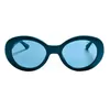 Image de Lunettes de soleil ovales GU7904 pour femmes-Bleu