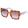 Image de Lunettes de Soleil Guess GU00103 52/23/140 53Z blonde havana INJECTED SUNGLASSES WOMAN Guess GU00103 blonde havana Sun glasses 52 23
