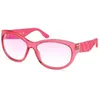 Image de Lunettes de Soleil Guess GU00131 60/16/125 72U pink/monocolor INJECTED SUNGLASSES WOMAN Guess GU00131 pink/monocolor Sun glasses 60