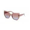 Image de Lunettes de Soleil GUESS GU00153 55/21/140 Shiny beige Front injected WOMAN GU00153