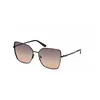 Image de Lunettes de Soleil Guess GU00192 59/16/140 Shiny black Front metal circle galvan WOMAN GU00192