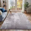 Image de LIVABLISS Tapis de Salon à Poils Courts Doux Abstrait Moderne GIULIA 200x275cm Gris/Taupe