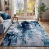 Image de LIVABLISS Tapis de Salon à Poils Courts Doux Abstrait Moderne GIULIA 160x220cm Bleu/Gris/Blanc