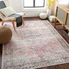 Image de LIVABLISS Tapis Lavable Machine Vintage Oriental ELENA 160x213cm Rose