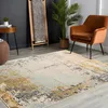 Image de LIVABLISS Tapis de Salon à Poils Courts Doux Abstrait Moderne BELLATRIX 200x275cm Multicolore/Jaune