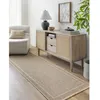 Image de LIVABLISS Tapis dExtérieur/Intérieur Aspect Jute MINDY 80x220cm Beige/Noir