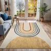 Image de LIVABLISS Tapis Lavable Machine Scandinave Moderne BARBARA 120x170cm Multicolore/Beige