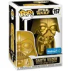 Image de Figurine Funko Pop - Star Wars ExclusivitÃ© Walmart NÂ°157 - Dark Vador - MÃ©tallique Or (43015) en occasion ou reconditionné