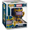 Image de Figurine Funko Pop Bobble Head - Marvel Comics NÂ°556 - Thanos - MÃ©tallique & 15 Cm (43968) en occasion ou reconditionné