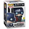 Image de Figurine Funko Pop - Avengers Gamerverse [Marvel] NÂ°627 - Captain America - Brillant Dans Le Noir (47818) en occasion ou reconditionné