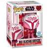 Image de Figurine POP! Bo Katan 9 cm - FUNKO - Star Wars Valentines - Blanc